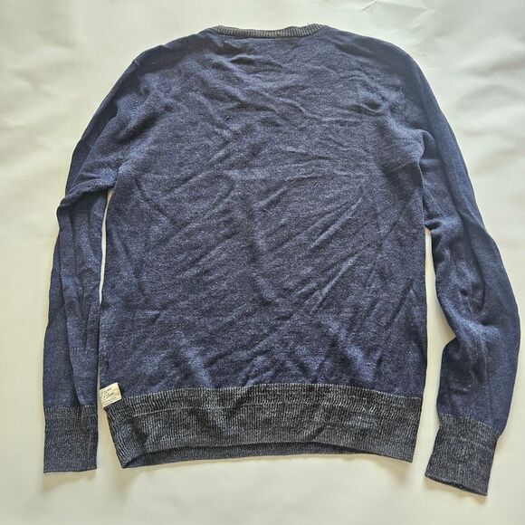 Scotch & Soda L Home Alone Better Than Last Season Linen Blend Pop Over Sweater - Picture 4 of 8